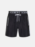 - "New Branded Elastic Medium Boardshort - Black" (. !) 