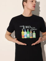  "90505 - T-Shirt with Bottle Print" (. !) 