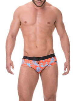 - "Swim #004 - Orange/Blue" (SALE!) 