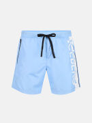 - "Vertical Logo Medium Boardshort - Sky" (. !) 