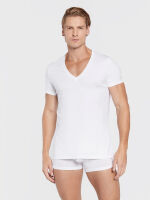  "Supreme Cotton - Cotton Supima Tee-Shirt V Neck White" (. !) 