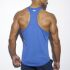 - "Fitness Badge Plain Tank Top - Royal Blue" 