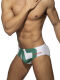 - "Extra-Large AD Logo Briefs - White" 