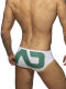 - "Extra-Large AD Logo Briefs - White" 