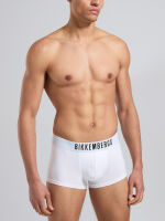 - "Elegance - Bi-Pack Men's Trunks White" ( 2 .) 