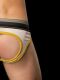 - "Backless Briefs Bond Street - White/Yellow/Black" (SALE!) 