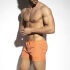 - "Thin Stripes Swim Shorts - Orange" 