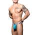 - "Almost Naked Bamboo Y-Back Thong - Teal" 