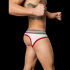 - "Backless Briefs Bond Street - White/Red/Black" (SALE!) 