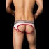 - "Backless Briefs Bond Street - White/Red/Black" (SALE!) 