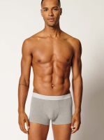 - "Bamboo Deluxe Trunks - Stone Grey Melange" 
