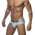 - "Push Up Mesh Briefs - Silver" 