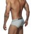 - "Push Up Mesh Briefs - Silver" 