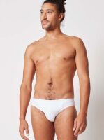 - "Cotton Rib Slim Waist Briefs 2 Pack White" ( 2 .) 