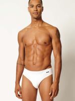- "Cotton Rib Briefs 2 Pack White" ( 2 .) 