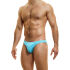 - "Peace Low Cut Briefs - Aqua" 