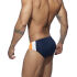 - "Stripes Basic Swim Briefs - Navy" 