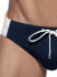 - "Stripes Basic Swim Briefs - Navy" 
