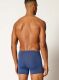 - "Cooling Deluxe Long Leg Boxers - Crown Blue Stripes" 