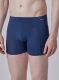 - "Cooling Deluxe Long Leg Boxers - Crown Blue Stripes" 