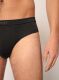 - "Cotton Fresh Briefs - Black" 