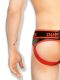 - "Jockstrap Briefs - Red/Black" 