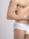 - "Mesh Briefs with Microfiber - White" 