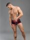 - "Life Men's Trunk Shorts - Black/Red" 