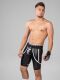   "Skulla - Mens Fetish Cycling Shorts White" 