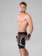   "Skulla - Mens Fetish Cycling Shorts White" 