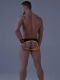 - "Youngero - Men's Fetish Briefs Mesh Open Rear - Neon Orange" 