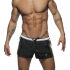 - "Stripes Basic Swim Short - Black" 