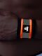  "Youngero - Neon Maskulo Spandex Wrist Band - Neon Orange" 