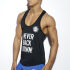 - "Fitness Plain Tank Top - Black" 