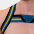 -  "Martin Harness - Black/Royal/Yellow" 