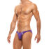 - "Back T Low Cut Briefs - Purple" 