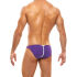 - "Back T Low Cut Briefs - Purple" 