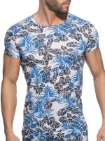  "Tropicana T-Shirt - Royal Blue" 