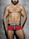 - "Double Piping Bottomless Boxer - Red" 