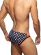 - "Stars Combi Swim Bikini Briefs - Navy" 