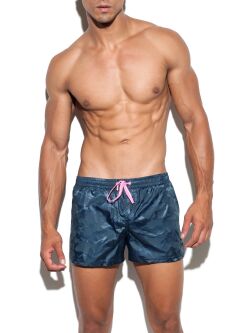 - "Elliott Camo Short - Navy" 