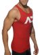 - "Basic AD Tank Top - Red" 