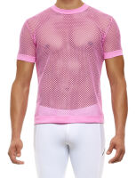  "C-Through T-Shirt - Pink Neon" 