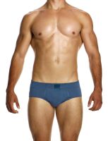 - "Bamboo Wide Briefs - Indigo" 