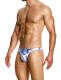 - "Viennese Low Cut Briefs - Blue" 