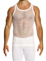 - "Mesh Tanktop - White" 