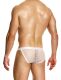 - "Mesh Through Tanga Briefs - White" 