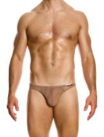 - "Mesh Through Low Cut Briefs - Skin" 