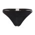 - "Recycled Rib Thong - Black" 