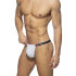 - "Mesh Mini Thong - Navy" 
